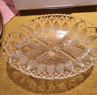 Wunderschöne oval Schale aus Glas mit Fuß von der DDR-Firma Walth Saarland - Saarlouis Vorschau