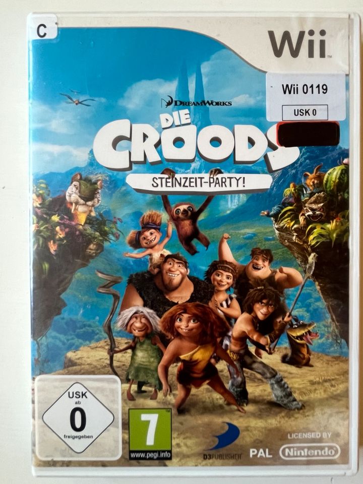 Nintendo Wii Die Croods Steinzeit-Party in Wesel