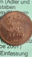 1 Pfennig von 1765 Nachprägung Sammlung Bayern - Collenberg Vorschau