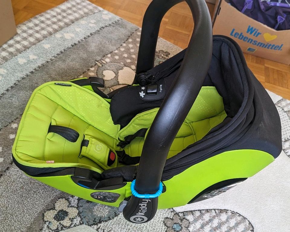 KIDDY Evolution pro 2 Lime Green Babyschale in Münnerstadt