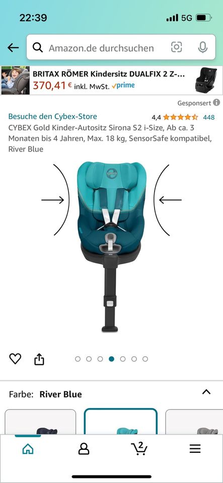 Cybex Gold Kinder-Autositz Sirona in Bad Salzuflen