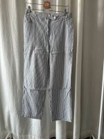 Blau weiß gestreifte Hose Sommer seersucker 42 Walbusch Vintage Hessen - Offenbach Vorschau