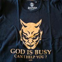 Gorilla, T-shirt, Gr. XXL, God is busy, schwarz Nordrhein-Westfalen - Ennigerloh Vorschau