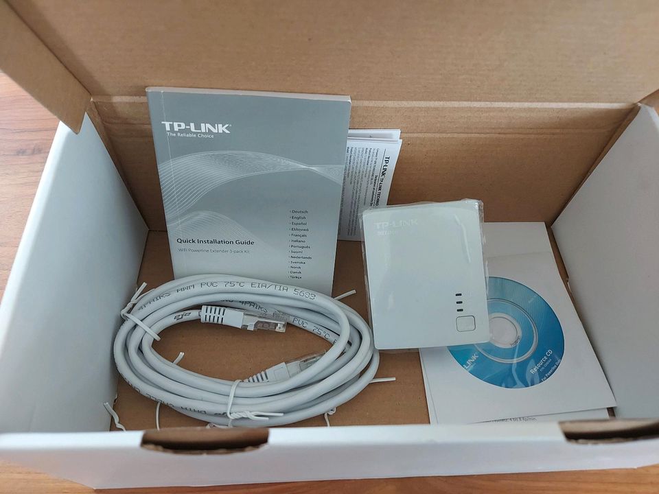 TP-Link AV500 Starter-Kit mit Zubehör in Burgrieden