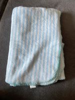 Baby Decke blau weiß Sachsen - Oederan Vorschau