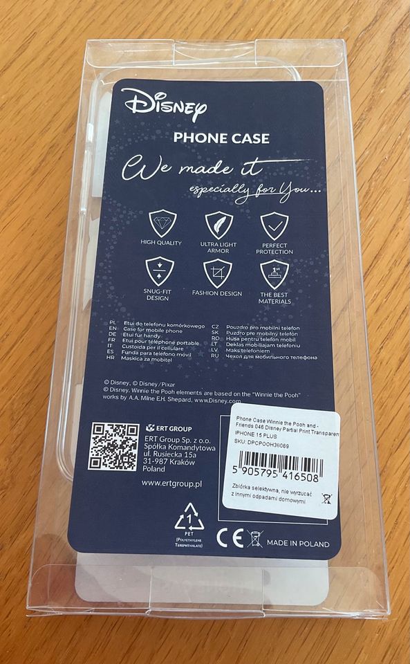 iPhone 15 Plus Hülle Case Disney Winnie Pooh transparent NEU in Duderstadt