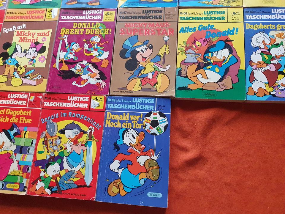 37 St LTB Disneys Lustige Taschenbücher 39-82 Sammlung sehr alt in Visbek