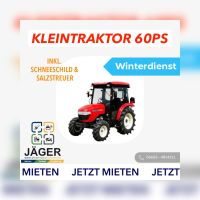 Kleintraktor 60 PS Winterdienst Vermietung Mieten Langzeit Winter Hessen - Steinau an der Straße Vorschau
