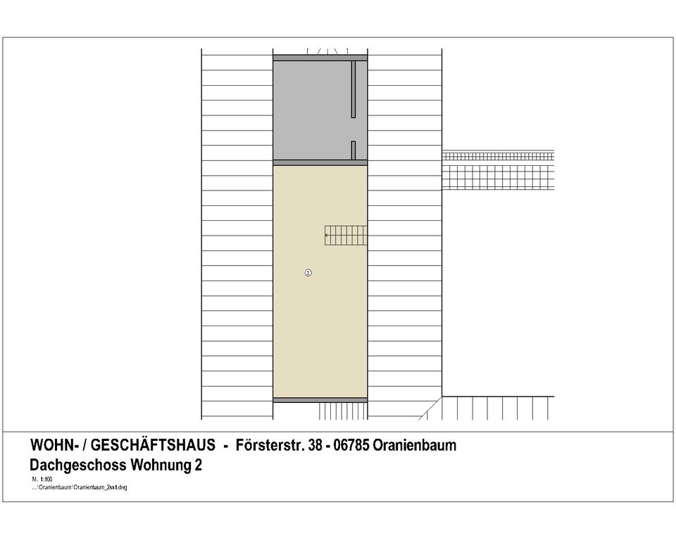 Schöne frisch renovierte 3-Raumwohnung in Oranienbaum-Wörlitz in Oranienbaum-Wörlitz