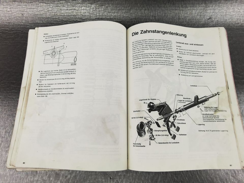 Selbsthilfe Buch So wirds gemacht VW Golf 1 Reparatur Handbuch in Bartenshagen-Parkentin