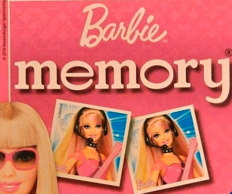 Barbie Memory Gedächtnis Spiel Kinder Spielzeug in Dresden