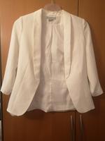 H&M - Schöner Blazer Jacke weiß - Gr. 36 Hessen - Langenselbold Vorschau