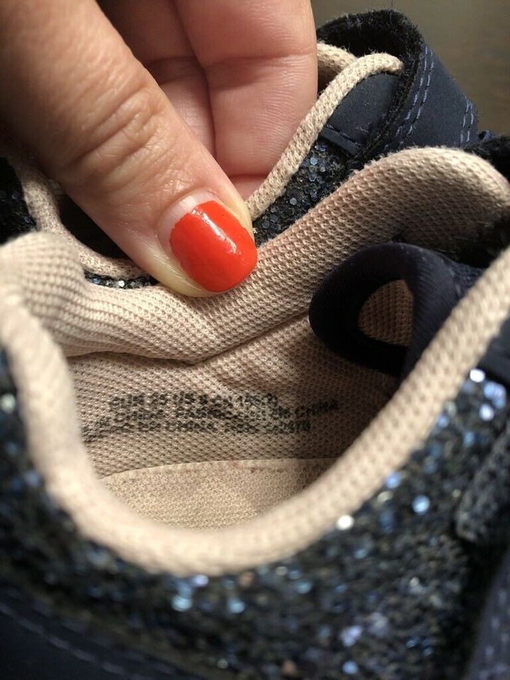 H&M Sneaker 25 Blau Mädchen Glitzer in Filderstadt