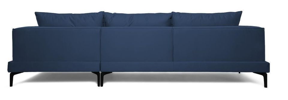 DESIGN ECKSOFA WOHNZIMMER COUCH HOCHWERTIG POLSTERUNG HOLZ METALL in Planegg