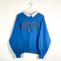 Vintage Boston USA Sweater Gr.M Blau 90er 90s y2k Retro Nordrhein-Westfalen - Gronau (Westfalen) Vorschau