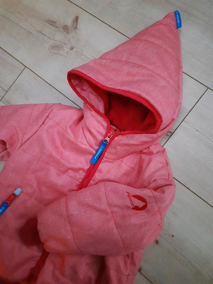 ❄️ Finkid KAMULI Winterjacke Gr.90/100 bzw. 92 Rosa/lachfarben in Rangsdorf