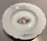 Uralter Sammelteller Weihnachten 1910 Teller antik Düsseldorf - Angermund Vorschau