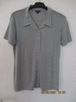 Damen Bluse Kurzarm Größe: L/XL Farbe: grau, aus Stretchmaterial Nordrhein-Westfalen - Herford Vorschau