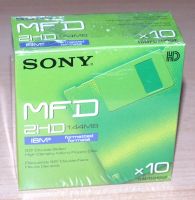 Sony MFD2HDGF - 10 StK. Leer Disketten 3,5 – 1,44 MB in Ovp. Bayern - Weißenburg in Bayern Vorschau