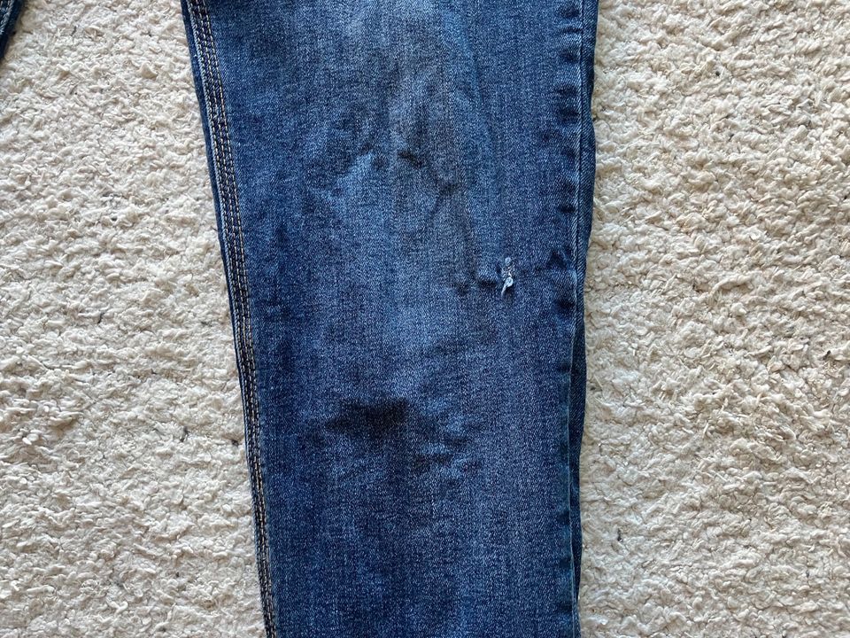 Skinny Jeans-Hose KIM 40 ❤️Mango Denim❤️ Mid-Waist, Blau in Hamburg
