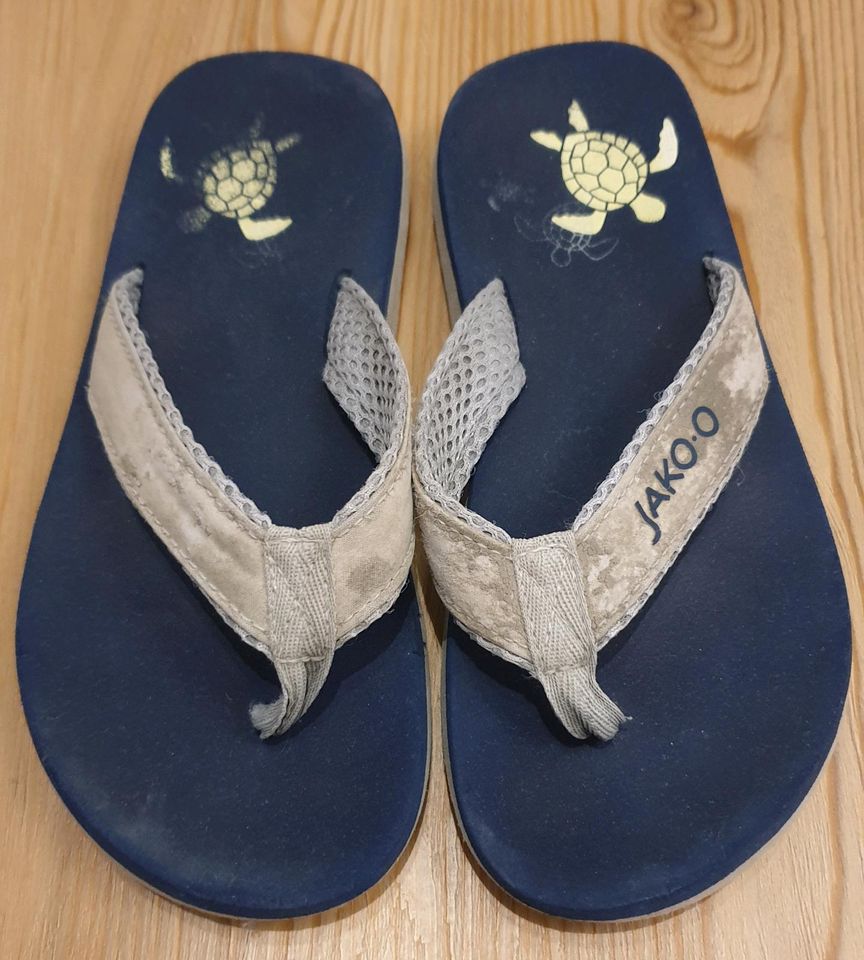 Flipflops blau grau jako-o Gr. 35 in Wolfratshausen