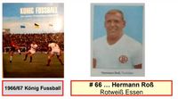 Suche Sticker #66 Hermann Roß - Album König Fußball 1966/67 Köln - Nippes Vorschau