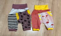 Handmade Jersey Lillestoff Shorts Hose Katze Flamingo 98 neu Sachsen - Großolbersdorf Vorschau