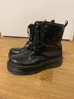 Chunky Boots Schwarz Plateau Lack München - Ramersdorf-Perlach Vorschau