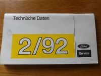 Ford Technische Daten Wartung Werkstatthandbuch Oldtimer Dithmarschen - Wöhrden Vorschau