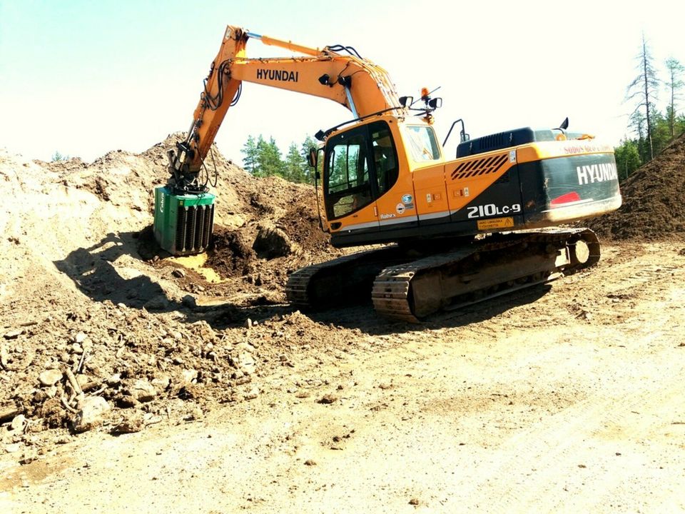 Sieblöffel COBRA K-120 | Schaufelseparator für Bagger bis 30 t in Eggenfelden