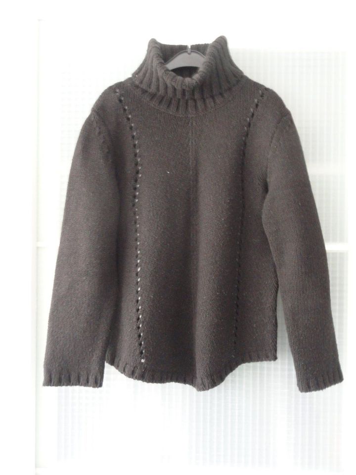 Monari Damenpullover Pullover Pulli schwarz Gr. 40 28% Lana-Wolle in Hörden am Harz