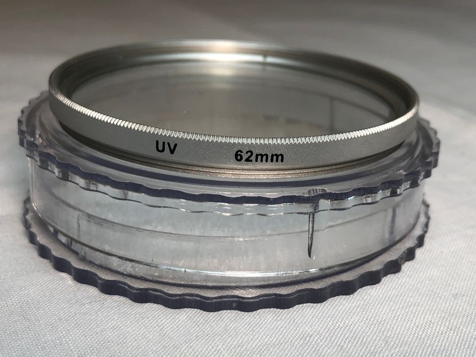 UV Filter 62 mm Schutzfilter Ø 62 mm mit Einschraubanschluss in Ostrhauderfehn