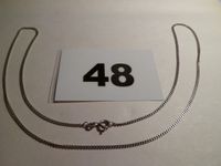 Halskette - Kette - 925 -  50 cm  -   3,9 g - getragen   #48 Nordrhein-Westfalen - Hamm Vorschau