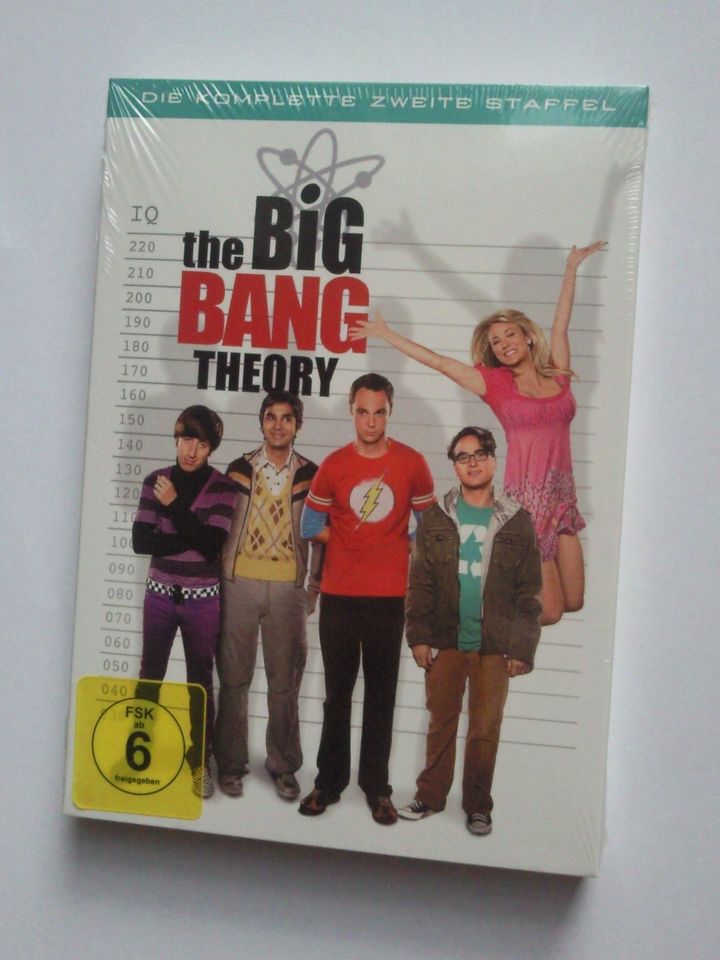 The Big Bang Theory, Staff. 1 & 2, limit. Schub., DVD; NEU & OVP in Unterwellenborn