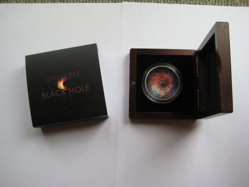 5 Dollar Niue Island 2021 " Black Hole - Schwarzes Loch " in Ratingen