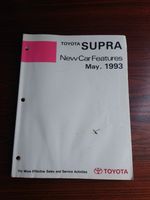 Toyota Supra MKIV Buch New Car Features 1993 Hessen - Schlüchtern Vorschau