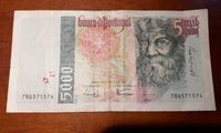 5000 Escudos, alte Banknote aus Portugal  von 1996 Rehburg-Loccum - Münchehagen Vorschau