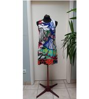 Desigual kurzes Kleid Viskose weiß Blumendesign GR. XL/40-42 Hessen - Karben Vorschau