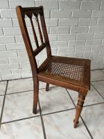 Antiker Stuhl aus Korbgeflecht Nordrhein-Westfalen - Rösrath Vorschau