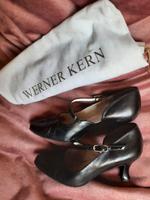 Werner Kern Tanzschuhe schwarzes Nappaleder Gr. 4 Gr. 36 2/3 - 37 Baden-Württemberg - Steinheim Vorschau