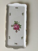 längliche Gebäckschale mit hübschem Rosenmotiv, 25,5 x 11,5 cm Bayern - Olching Vorschau