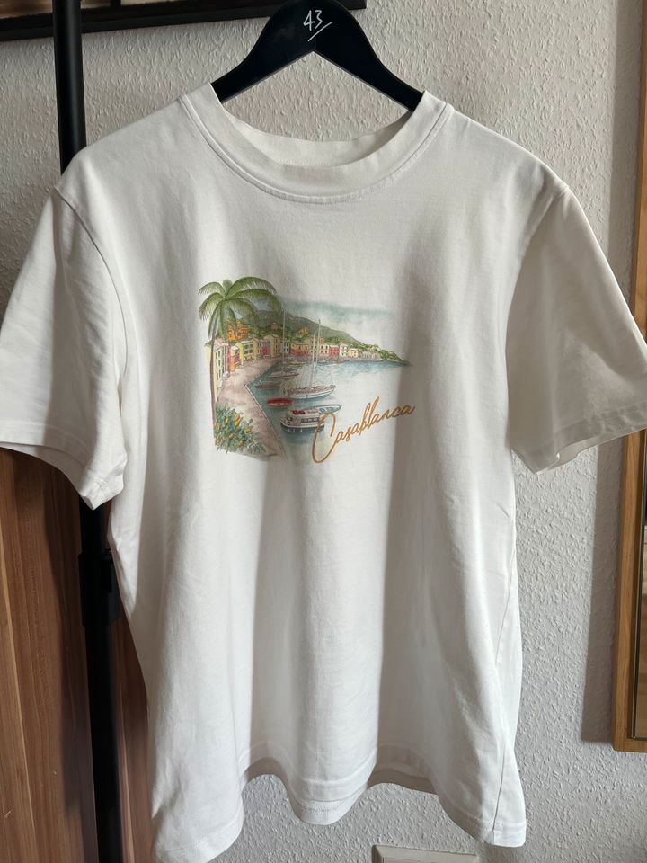 Casablanca Paris T-Shirt weiß XXL 100% Original TOP Zustand L/XL in Bad Homburg