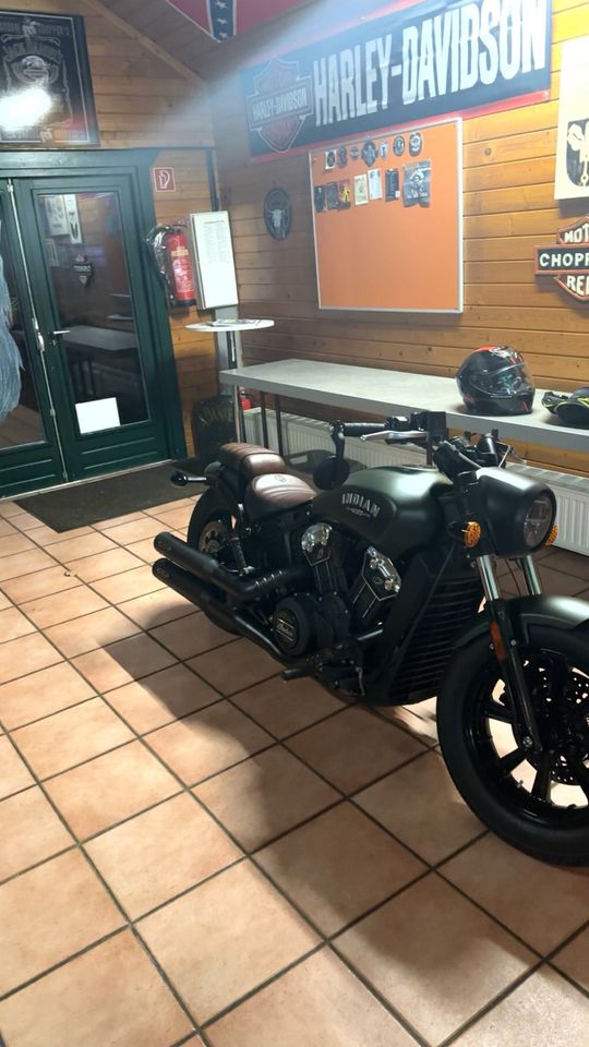 Indian scout bobber in Rees