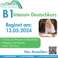 Deutschunterricht, Sprachkursdeutsch, Intensiv Deutschkurs Hessen - Rüsselsheim Vorschau