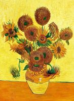 van Gogh-Fünfzehn Sonnenblumen i97974 80x110cm Ölbild handgemalt Berlin - Treptow Vorschau