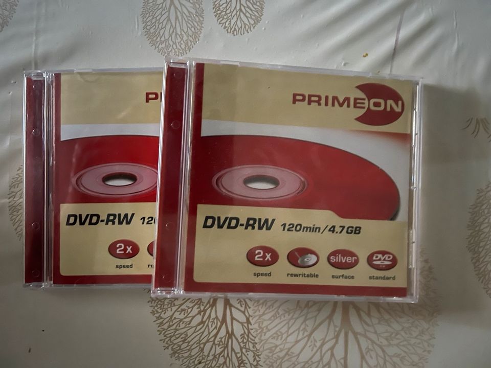 Wiederbeschreibare DVDs - DVD+RW und DVD-RW in Wismar