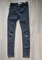 Jeans Mädchen name it skinny schwarz 134 destroyed Niedersachsen - Osnabrück Vorschau