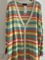Bunte Strickjacke  Wollmix gr 54 Schleswig-Holstein - Witzhave Vorschau