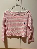 Polo Ralph Lauren Langarm Tshirt Longsleeve rosa weiss gestreift Bayern - Augsburg Vorschau