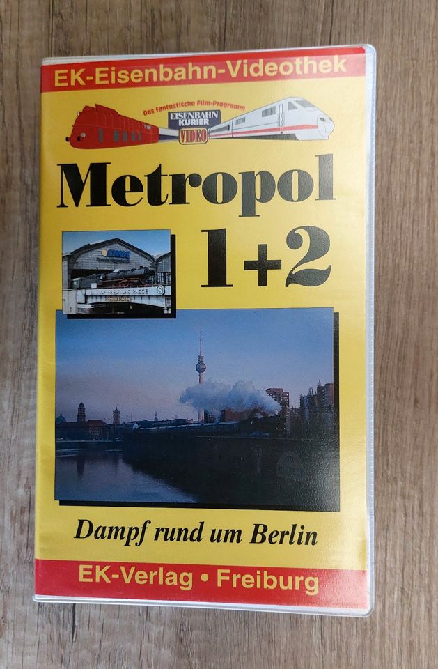 professionelle Eisenbahnvideos auf VHS-Kassette (Teil 1) in Bad Salzungen